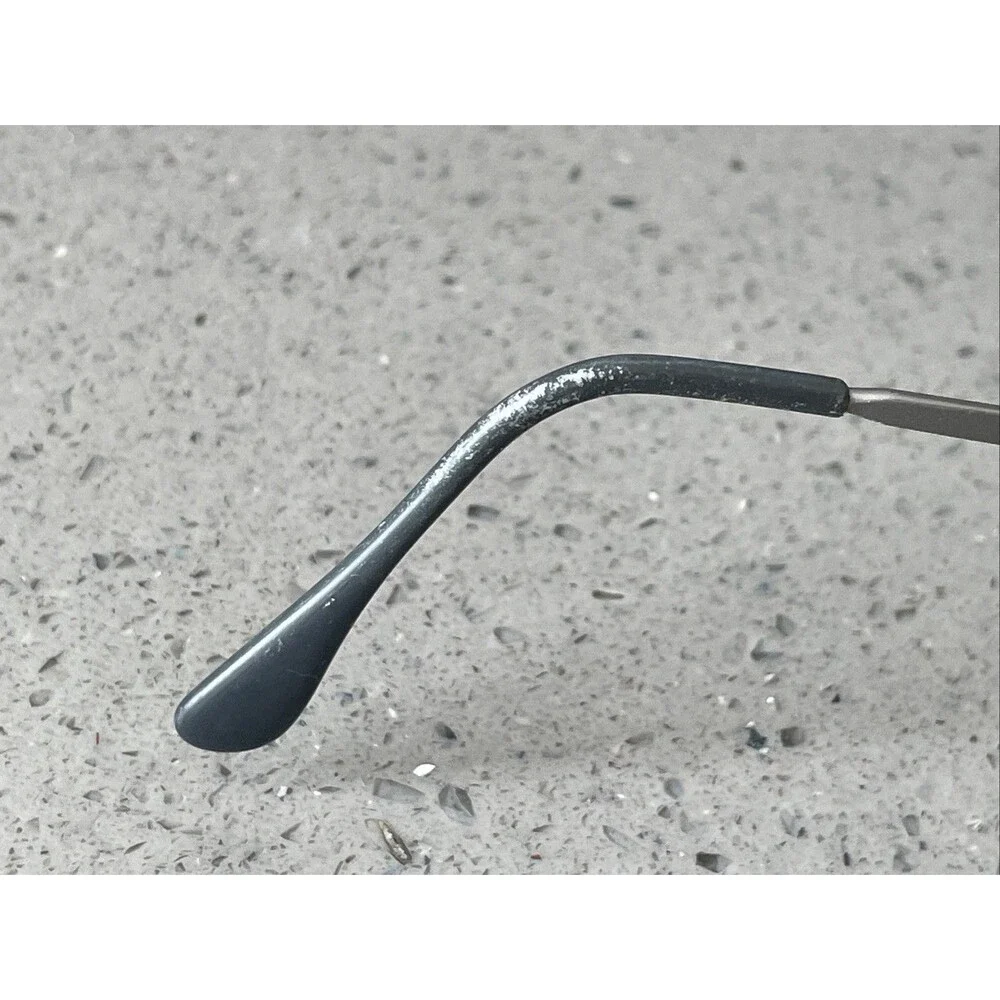 Marchon Leonard Natural Eyeglasses Frames ONLY 53-20-135 metal full rim aviator